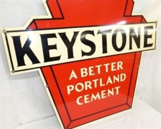VIEW 2 36X30 KEYSTONE CEMENT SIGN 