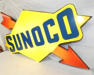 VIEW 3 SUNOCO LIGHTED ARROW SIGN 