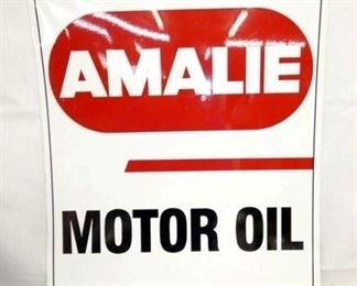 24X36 AMALIE MOTOR OIL SIDEWALK SIGN 