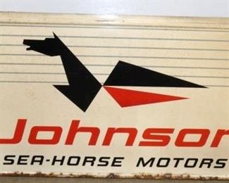 72X35 JOHNSON SEA HORSE MOTORS SIGN 