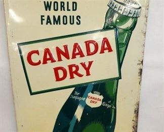 VIEW 2 EMB. CANADA DRY SIGN 