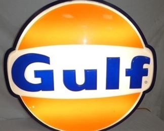 34X32 LIGHTED GULF CAN SIGN 