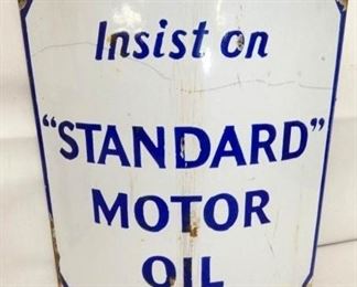 11X12 PORC STANDARD MOTOR OIL PUMP SIGN 