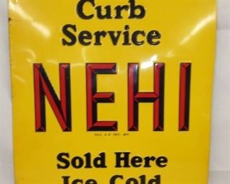 20X28 EMB. NEHI SOLD HERE SIGN 