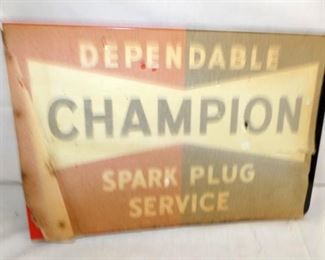 VIEW 3 SIDE 2 CHAMPION FLANGE SIGN 