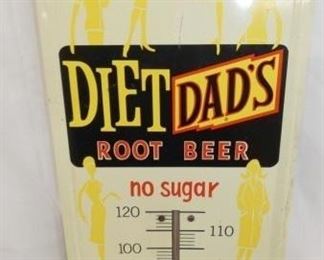 VIEW 2 TOP DIET DADS ROOT BEER THERM. 