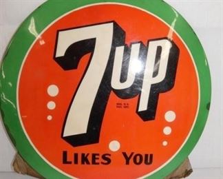 9IN 7UP EASLE BACK SIGN 