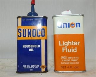 SUNOCO/UNION POCKET OIL TINS 