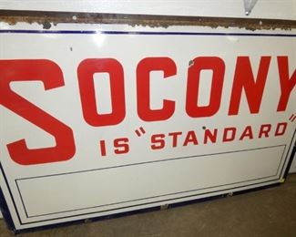 VIEW 3 SIDE 2 PORC. SOCONY SIGN 