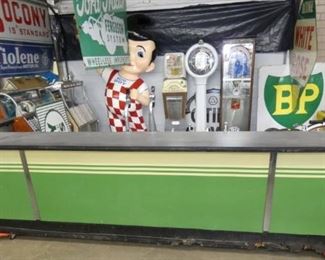 12FT. 1948 STANLEY KNIGHT SODA BAR  - TO BE SOLD SUNDAY AUCTION 