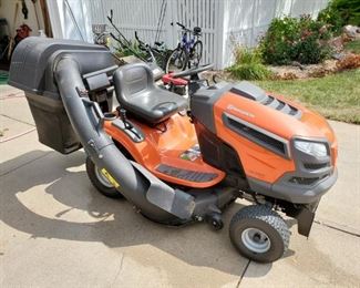 Husqvarna Riding Mower and Plow