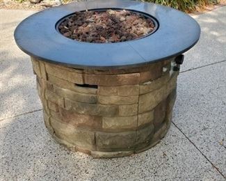 Outdoor Gas Fire Pit
