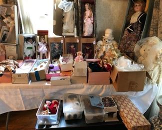 collectible ceramic dolls