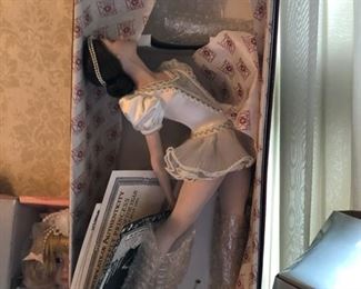ballerina doll ceramic