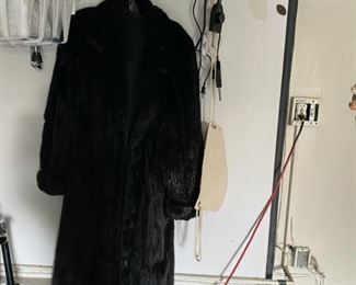 full length  mink coat