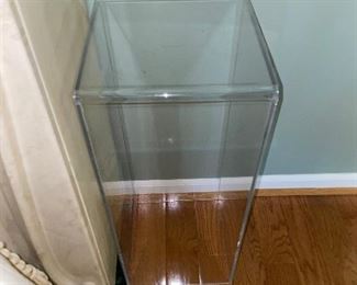 $45 LUCITE PEDESTAL-2 AVAILABLE
10”W x 10”D x 24.25”H