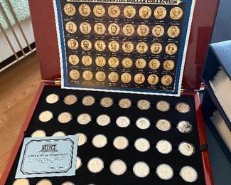 $135 Complete Presidential  Dollar Collection MINT