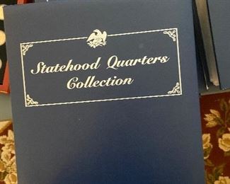 $80 STATEHOOD QUARTERS COLLECTION -2 BOOKS