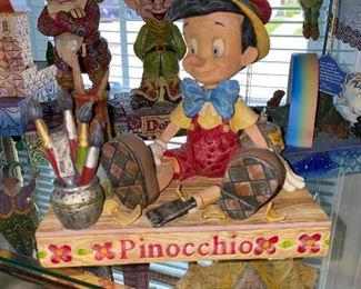 $50 2005 Jim Shore Disney Traditions  PINOCCHIO "Carved From the Heart" - 4005220
