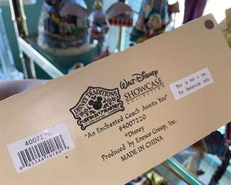 $175 SET “An Enchanted Coach Awaits You” Jim Shore Disney Figurine
