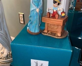 $120 Disney WDCC 4004464 Blue Fairy and Pinocchio The Gift of Life is Thine