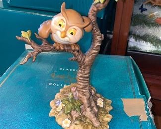 $45 WDCC Friend Owl 50th anniversary from Bambi "Whats going on around here"