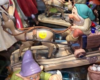 $750 SET WDCC Walt Disney Classic Collection: Complete Dwarfs' Jewel Mine Set *RARE*