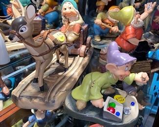 $750 SET WDCC Walt Disney Classic Collection: Complete Dwarfs' Jewel Mine Set *RARE*