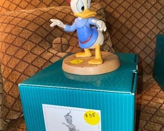 $35 Disney Mickey and the Beanstalk “Not a peep” Donald Duck Figurine
