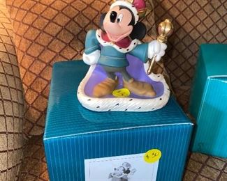 $30 Walt Disney Wdcc-The Prince And The Pauper Long Live The King-Mickey Mouse 70TH BIRTHDAY