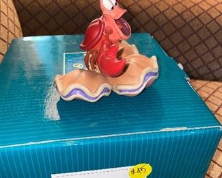 $45 WDCC The Little Mermaid - Sebastian "Calypso Crustacean"