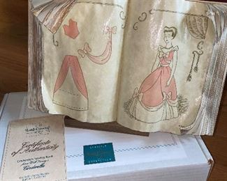 $70 Walt Disney Classics Collection Cinderella’s Sewing Book 