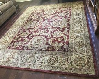 https://ctbids.com/#!/description/share/537496 Nourison Jaipur Collection 7'9'' x 9'9'' Rug. This is a timeless beauty Nourison Jaipur rug measures 7'9'' by 9'9'' according to the tag.