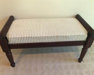 https://ctbids.com/#!/description/share/537410 Beautiful Wooden Bench With Cushion. https://ctbids.com/#!/description/share/537410