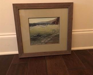 https://ctbids.com/#!/description/share/537363 ''Twilight Symphony'' by Vivian Caldwell. Beautiful sea print by Vivian Caldwell. Include certificate of authenticity.