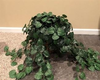 BASKET WITH IVY 