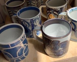 Royal Coppenhagen Annual Expresso Cups and Saucers (1968-1974)