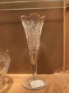 Dorflinger Parisian trumpet vase