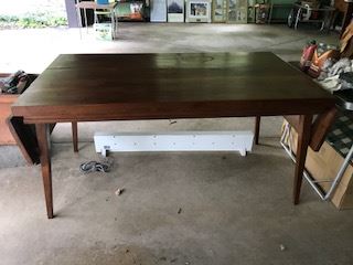 Hand made Solid Walnut table