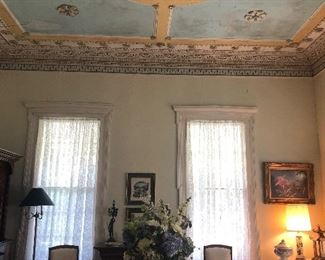 Parlor with Ceiling Detail