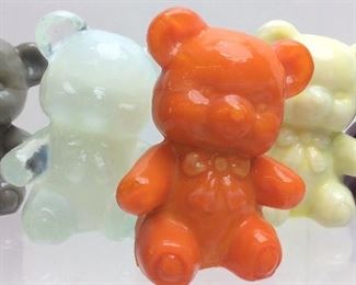 8 VINTAGE MOSSER BEARS