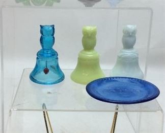 ANTIQUE MOSSER GLASS LOT