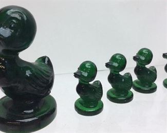 3 SETS VINTAGE MOSSER DUCK FAMILIES