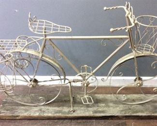 BICYCLE YARD PLANT STAND