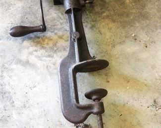 Vintage Peck Stow Wilcox Company 6 Inch Number 4 Bead Roller