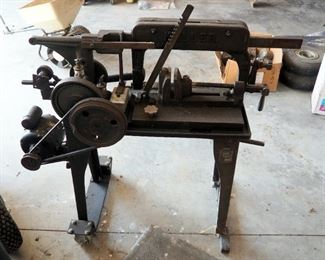 Vintage Keller Power Hack Saw, 36" x 40" x 18.5"