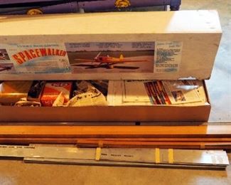 Spacewalker 1/3 Scale Radio Controlled Model Airplane By Sig Manufacturing, Kit Number RC-61, In Original Box