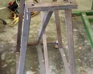 Custom Built Material Rack 38" x 35" x 21" And Storage Shelf 36" x 30" x 21.5"