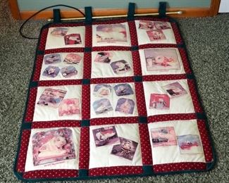 Quilted Pig And Farm Animal Wall Hangings Qty 3