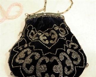 Vintage Beaded Handbags, Clutches, And Crocheted Purses, Total Qty 11